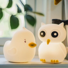 STAR TRADING Detská lampička Duck Warm White / RGB+W