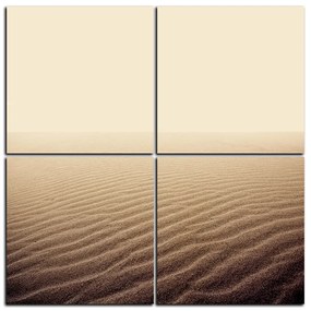 Obraz na plátne - Piesok v púšti - štvorec 3127E (60x60 cm)