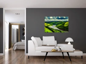 Obraz - Zelená krajina (90x60 cm)