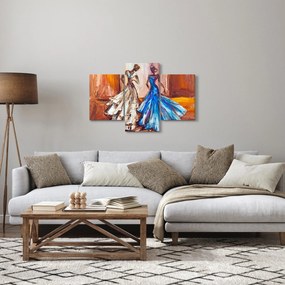 Obraz - Tanečnica, olejomaľba (90x60 cm)