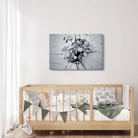 Obraz abstrakcie 3D (90x60 cm)