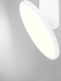 LED biele designové stropné svietidlo Ekei
