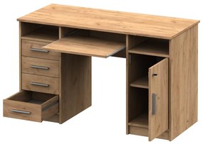 PC stolík Barba (dub artisan). Vlastná spoľahlivá doprava až k Vám domov. 1119637