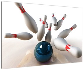 Obraz - Bowling (90x60 cm)