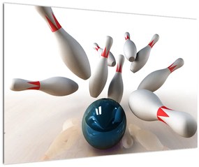 Obraz - Bowling (90x60 cm)