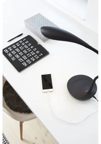 Markslöjd 106094 - LED Stmievateľná stolná lampa s USB SWAN LED/4,6W/230V