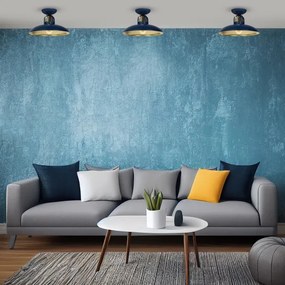 Brilagi - Prisadený luster FLAMENGO 1xE27/60W/230V modrá