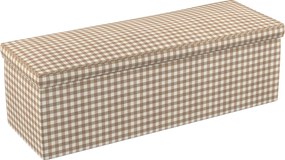 Truhlica čalúnená farba produktu béžová látka vzorované