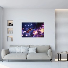 Obraz - Včelia lúka III. (90x60 cm)