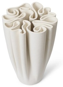 Ferm Living Kameninová váza Dedali Off-white
