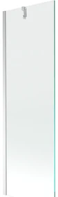 Mexen Next, vaňová zástena 1-krídlová 60 x 150 cm, fixné krídlo, 6 mm číre sklo, chrómový profil, 895-060-000-00-00-01