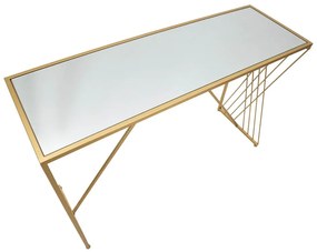 Konzolový stolík v zlatej farbe 40x120 cm Easy – Mauro Ferretti