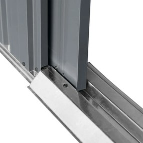 Záhradný domček BestBerg ZD-67A / 4,3 m² / 197 × 217 × 202 cm / antracitový