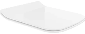 Mexen Cube, slim toaletné WC sedadlo s pomalým zatváraním, duroplast, biela lesklá, 39240000
