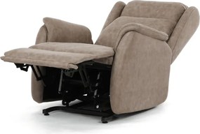 Polohovacie kreslo béžové, elektrické TV-L8902 LAN3