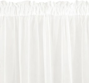 ZÁCLONA NA PÁSKE REBECCA 350X250 CM KRÉMOVÁ