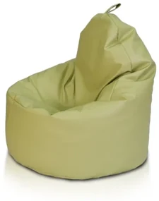 Sedací vak Yoko ekokoža / polyester TiaHome - Svetlo modrá