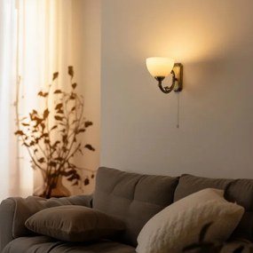 Brilagi - Nástenná lampa CLASSIC 1xE27/60W/230V mosadz