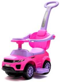 BABY MIX Detské hrajúce vozítko 3v1 Baby Mix ružové