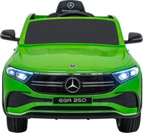 Elektrické autíčko Mercedes Benz EQA 250 zelené
