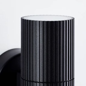 Brilliant - Vonkajšie nástenné svietidlo KEOLA 2xGU10/10W/230V IP44 čierna