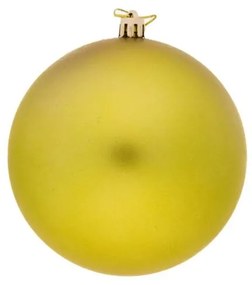 DECOLED Plastová lopta, 10 cm, zelená, 6 x matná