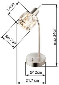 GLOBO KRIS 54356-1T Stolová lampa
