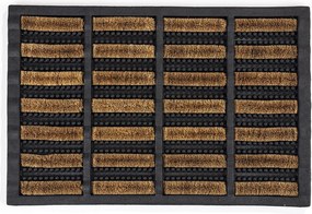 Hamat, Vonkajšia čistiaca rohož Mudbuster - na von aj na doma, 40x60, hnedá, exteriér