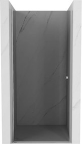Mexen Pretoria, sprchové dvere do otvoru 80 x 190 cm, 6mm šedé sklo, chrómový profil, 852-080-000-01-40