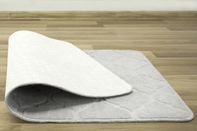 Protišmykový kúpelňový koberček Luxury sivý