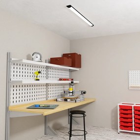 LED svietidlo Batten, 1x LED 36w, 4000k, b, (120 cm)