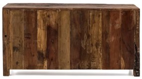 furniture-nabytek.cz - Masívny príborník Madurai II z recyklovaného dreva, neupravený, hnedý – 150×40×75 cm