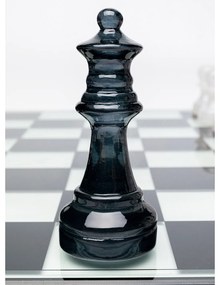 Chess dekorácia bielo-čierna