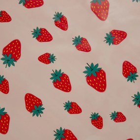 WATERPROOF Umývateľný obrus jahody 140 x 200 cm
