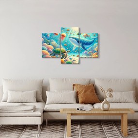 Obraz - Svet pod hladinou (90x60 cm)