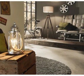 Eglo 49284 - Stolná lampa BRADFORD 1xE27/60W/230V