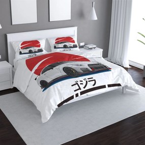 Sablio Obliečky Nissan GTR 35 Japonské slnko - 140x200 / 90x70