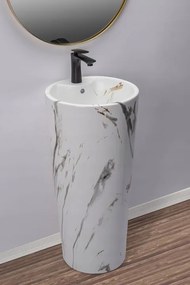 REA Umývadlo voľne stojace Blanka Marble Mat REA-U8704 - Rea