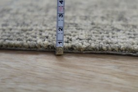Vopi, Metrážny koberec Alassio šedobéžový - neúčtujeme odrezky z role, na mieru, šíře 1,33m,1m,2m,3m,4m,na mieru, neúčtujeme odrezky, šedá, filc, detská izba