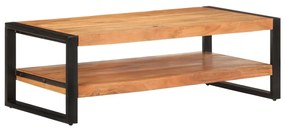 Konferenčný stolík 120x60x40 cm masívne akáciové drevo