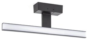 Aigostar B.V. Aigostar - LED kúpeľňové osvetlenie zrkadla LED/8W/230V 4000K 40 cm IP44 čierna B10312NS0