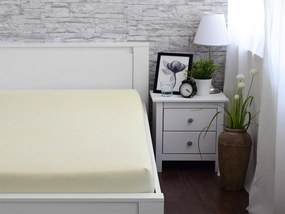 XPOSE® Jersey plachta - vanilková 90x200 cm