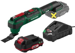 Parkside®  Aku multifunkčné náradie Pamfw 20-Li C3 + Akumulátor 20 V 2 Ah + Nabíjačka na akumulátor 20 V/2,4 A  (800011750)