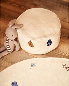 Krémový detský puf Yanil – Kave Home