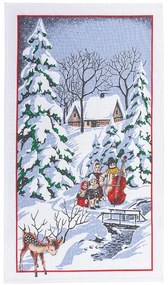 Bavlnené utierky VIANOCE 2025 42 x 70 cm sada 2 ks