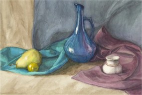 Obraz - Maľované zátišie (90x60 cm)