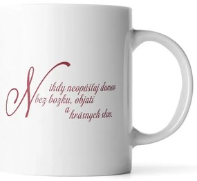 Sablio Hrnček Neopúšťaj domov - 890 ml - XXL