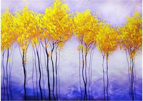 Obraz žltých stromov (70x50 cm)