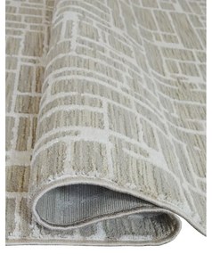 Sivo-béžový koberec 80x150 cm Jaipur – Webtappeti