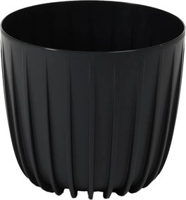 NÍZKY KRYT MIRA 200 MM RECYCLED ČIERNY*45174